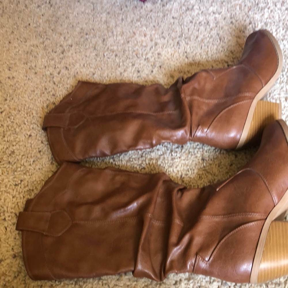 Brown boots